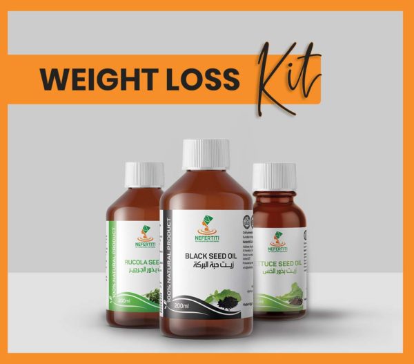 Nefertiti NaturalOilsHerbs for Weight Loss Kit En 1